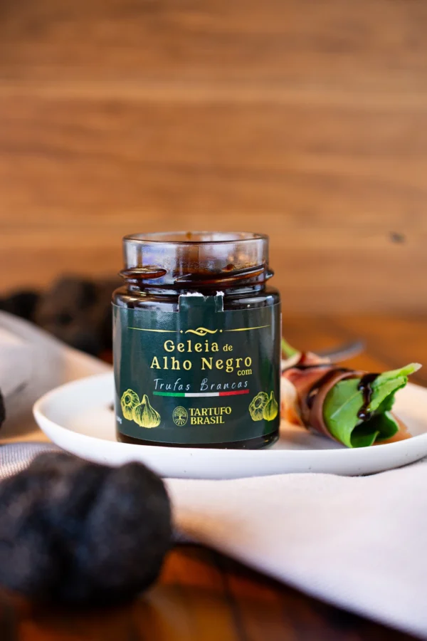 Alho Negro Trufado | Geleia de alho negro com trufas 150g - Imagem 2
