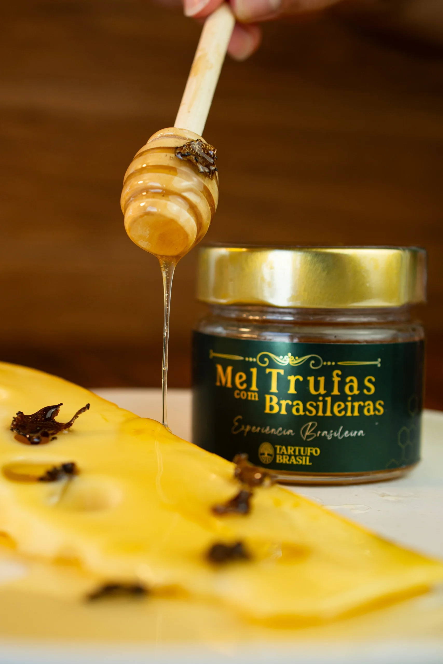 Mel Trufado | Mel de trevo branco com trufa brasileira 200g