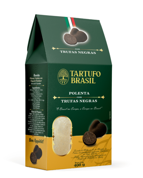 Polenta Com Trufas Negras 400g · Tartufo Brasil